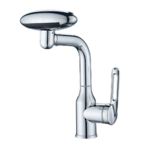 Spegel Silver Top Spray Basin kran